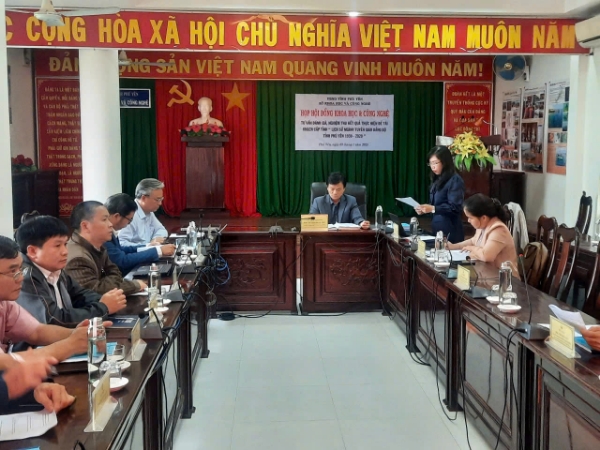 Hình ảnh cho bài viết Nghiệm thu đề tài khoa học cấp tỉnh: “Lịch sử ngành Tuyên giáo Đảng bộ tỉnh Phú Yên 1930-2020”